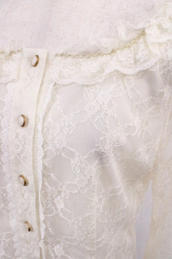 画像4: BABY,THE STARS SHINE BRIGHT / Eternal Bouquet Princessブラウス Free アイボリー H-25-09-08-1026-BA-BL-NS-ZH (4)