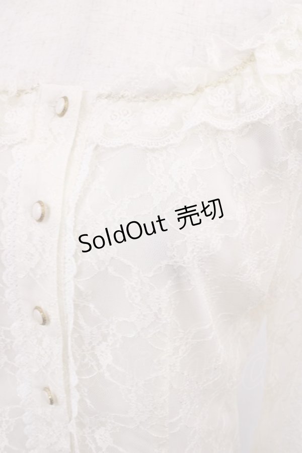 画像4: BABY,THE STARS SHINE BRIGHT / Eternal Bouquet Princessブラウス Free アイボリー H-25-09-08-1026-BA-BL-NS-ZH (4)