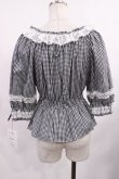 画像2: Angelic Pretty / Resortブラウス（ギンガム） free ブラック H-25-09-08-1028-AP-BL-NS-ZH (2)