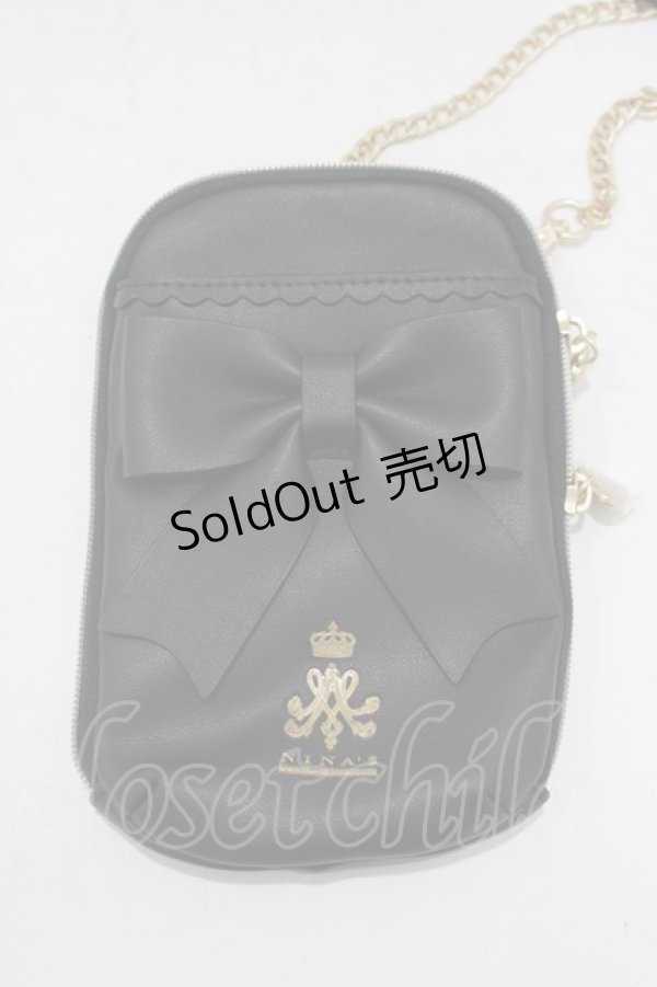 画像2: m petit by misako / AMリボンミニSD  ブラック H-25-09-08-053-LO-BG-NS-ZH (2)