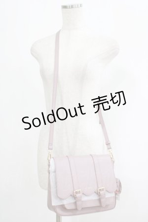 画像: m petit by misako / AMスカラップショルダー  ピンク H-25-09-08-059-LO-BG-NS-ZH