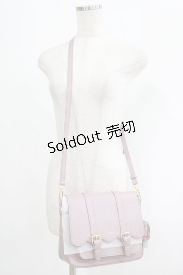 画像1: m petit by misako / AMスカラップショルダー  ピンク H-25-09-08-059-LO-BG-NS-ZH (1)