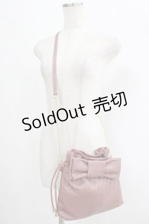 画像: m petit by misako / AMリボンキンチャクSLD  ピンク H-25-09-08-060-LO-BG-NS-ZH