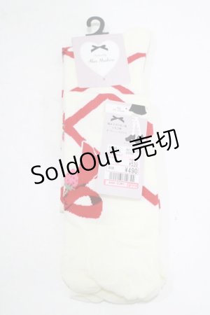 画像: Lovely Tency / 眞白ありすコラボ/ECMAOVKイチゴ  オフ/レッド H-25-09-08-075-GO-ZA-NS-ZH