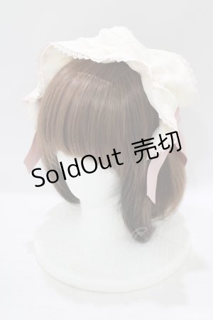 画像: axes femme kawaii / ドットチュールフリルカチューシャ  ピンク H-25-09-08-076-AX-AC-NS-ZH