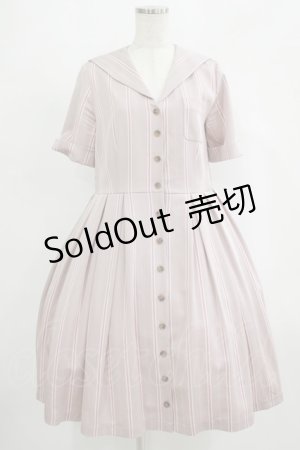 画像: LIEF / セーラーワンピース M ピンク H-25-09-08-006-LO-OP-NS-ZH