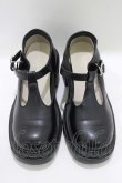 画像1: axes femme POETIQUE / Ｔ字ストラップシューズ  M(23.5cm) ブラック H-25-09-08-080-AX-SH-NS-ZH (1)