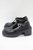 画像2: axes femme POETIQUE / Ｔ字ストラップシューズ  M(23.5cm) ブラック H-25-09-08-080-AX-SH-NS-ZH (2)