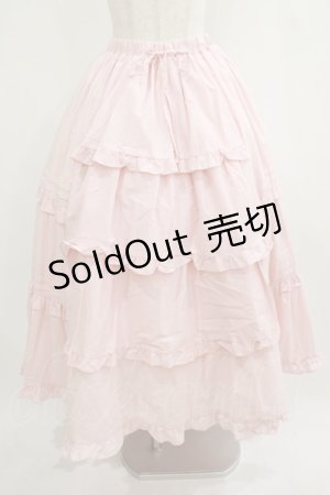 画像: Chalmiere / クラシックコットンスカート M ピンク H-25-09-08-013-PU-SK-NS-ZH