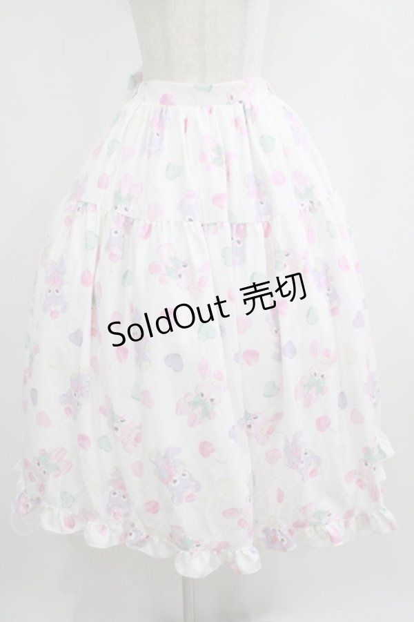 画像1: Chalmiere / FancyDollsスカート M オフ H-25-09-08-014-PU-SK-NS-ZH (1)