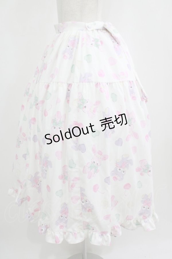 画像2: Chalmiere / FancyDollsスカート M オフ H-25-09-08-014-PU-SK-NS-ZH (2)