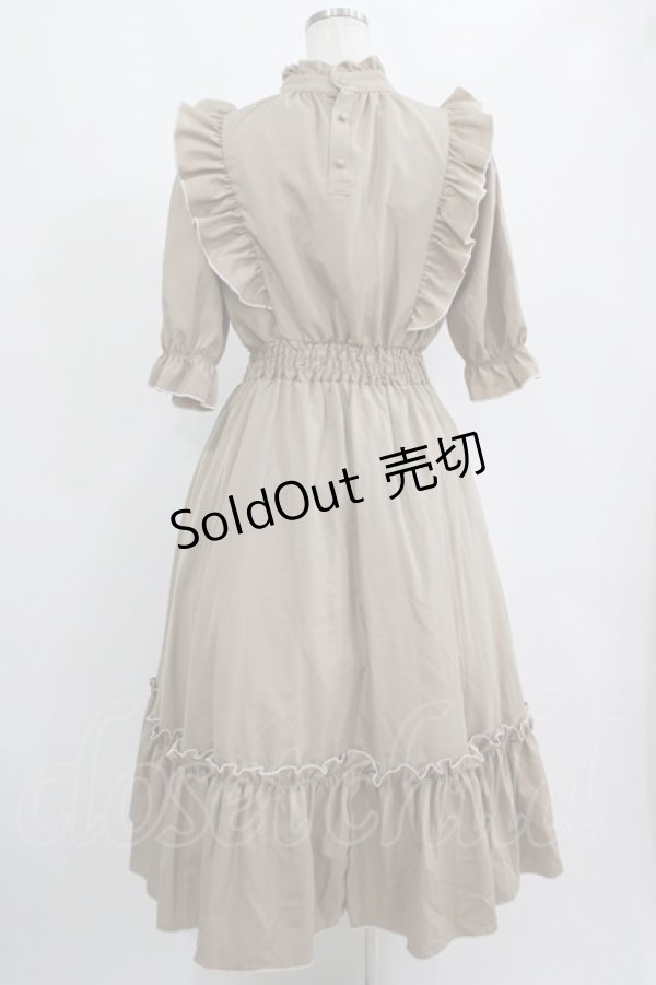 画像3: m petit by misako / NINA'SコラボAMハイショクメローワンピース L ベージュ H-25-09-08-018-LO-OP-NS-ZH (3)