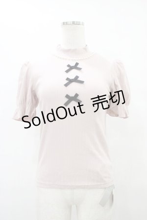 画像: Ank Rouge / 3つリボンテレコ M ピンク H-25-09-09-1047-CA-TO-NS-ZH