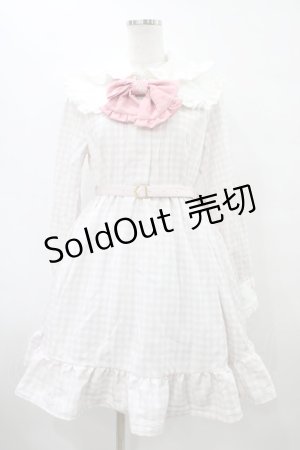 画像: DearMyLove / Wish me mell/ギンガムチェックワンピース M ピンク H-25-09-09-1017-EL-OP-NS-ZH