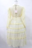 画像2: Swankiss / TS french dress Free イエロー H-25-09-09-1018-CA-OP-NS-ZH (2)