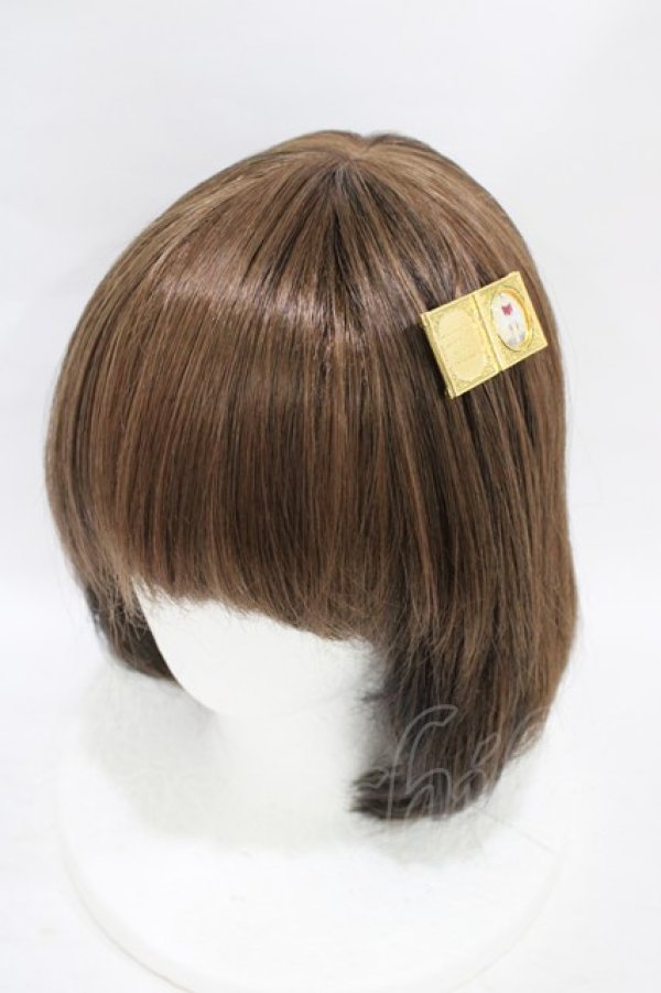 画像1: BABY,THE STARS SHINE BRIGHT / Ex libris the DOLLS バレッタ  ゴールド H-25-09-09-1003-BA-AC-NS-ZH (1)