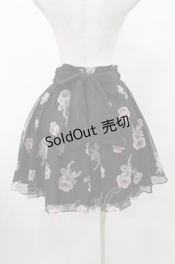 画像2: mille fille closet by LODISPOTTO / Love Rosierスカート M ブラック H-25-09-09-1030-LO-SK-NS-ZH (2)