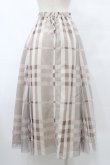 画像2: An MILLE / ビッグチェックチュールスカート Free PI H-25-09-09-1032-EL-SK-NS-ZH (2)