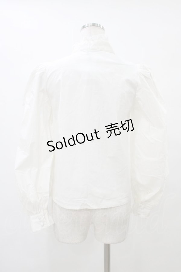 画像2: evelyn / リボンブラウス Free オフ H-25-09-09-1037-LO-BL-NS-ZH (2)