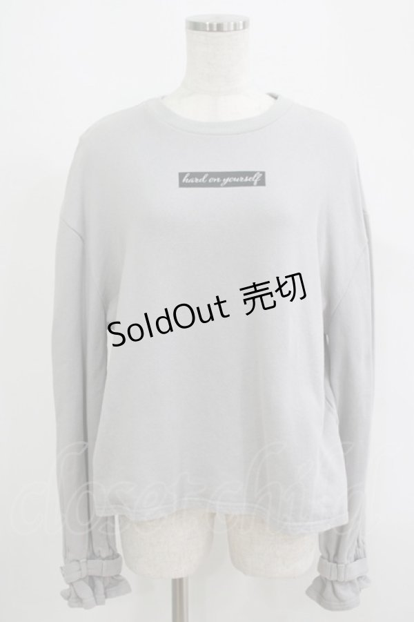 画像1: EATME / ベルトスリーブロゴTOP Free グレー H-25-09-10-029-LO-TO-NS-ZH (1)