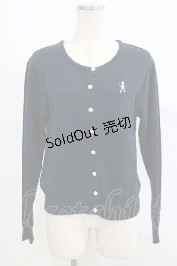 画像1: Fi.n.t / 刺繍カーディガン Free ネイビー H-25-09-10-032-CA-TO-NS-ZH (1)