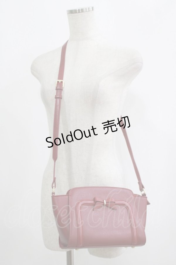 画像1: m petit by misako / AMリボンヨコSLD  レッド H-25-09-10-033-LO-BG-NS-ZH (1)