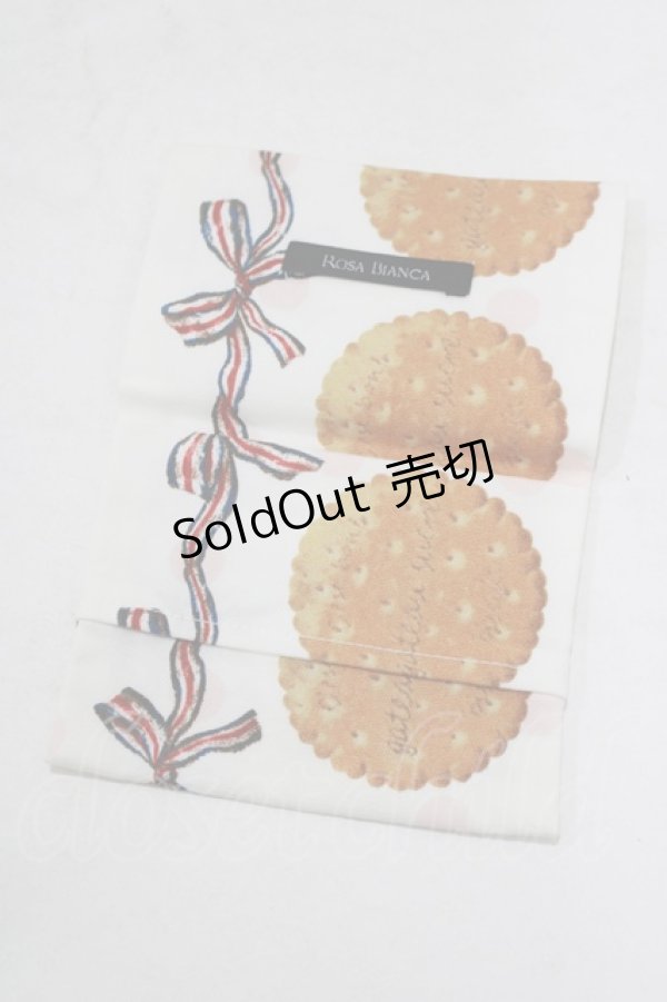 画像2: ROSA BIANCA / ビスケット柄ティッシュポーチ  オフ H-25-09-10-042-EL-ZA-NS-ZH (2)