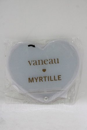 画像: MYRTILLE / ハート型ミラー - ホワイト H-25-09-10-043-GO-ZA-NS-ZH