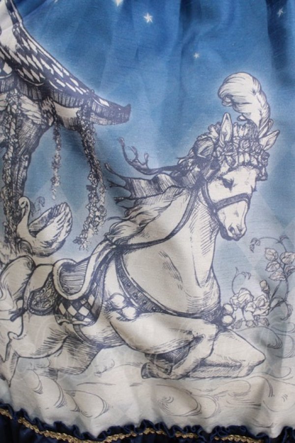 画像4: Enchantlic Enchantilly / Phantom Night Babydoll 夜空のワンピース Free ネイビー H-25-09-10-004-LO-OP-NS-ZH (4)