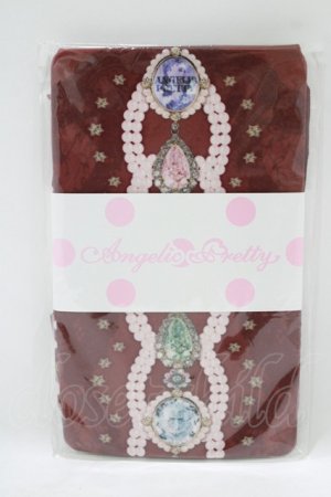 画像: Angelic Pretty / Dreamy Jewelタイツ  ワイン H-25-09-10-062-AP-ZA-NS-ZH