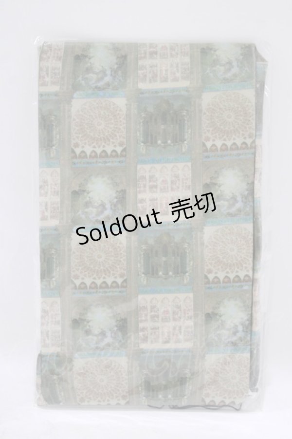 画像1: ALICE and the PIRATES / La Priere〜ガラス窓に見る夢〜柄タイツ  アイボリー H-25-09-10-067-PA-ZA-NS-ZH (1)