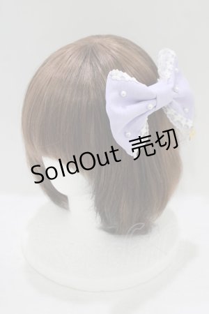画像: Angelic Pretty / ロゴスターチャームオーガンジーバレッタ  ラベンダー H-25-09-10-078-AP-AC-NS-ZH