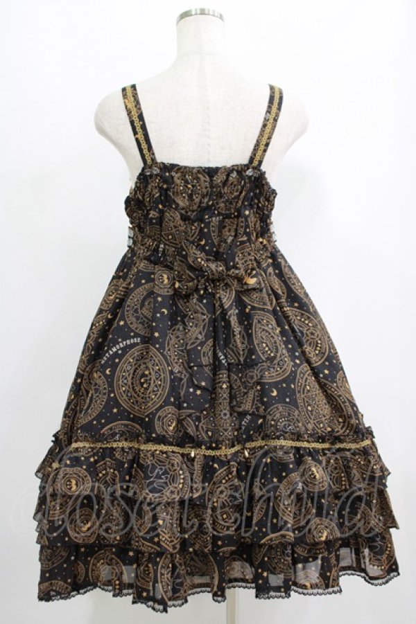 画像3: metamorphose / Magical moon lightベビードールジャンパースカート Free ブラック H-25-09-10-007-ME-OP-NS-ZH (3)