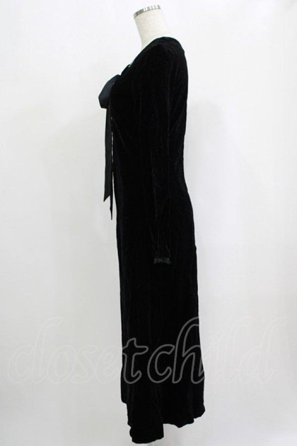 画像2: EATME / レースアップワンピース S ブラック H-25-09-10-015-LO-OP-NS-ZH (2)