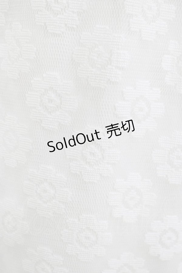 画像4: Ank Rouge / フラワーレースタイトスカート M シロ H-25-09-10-016-CA-SK-NS-ZH (4)