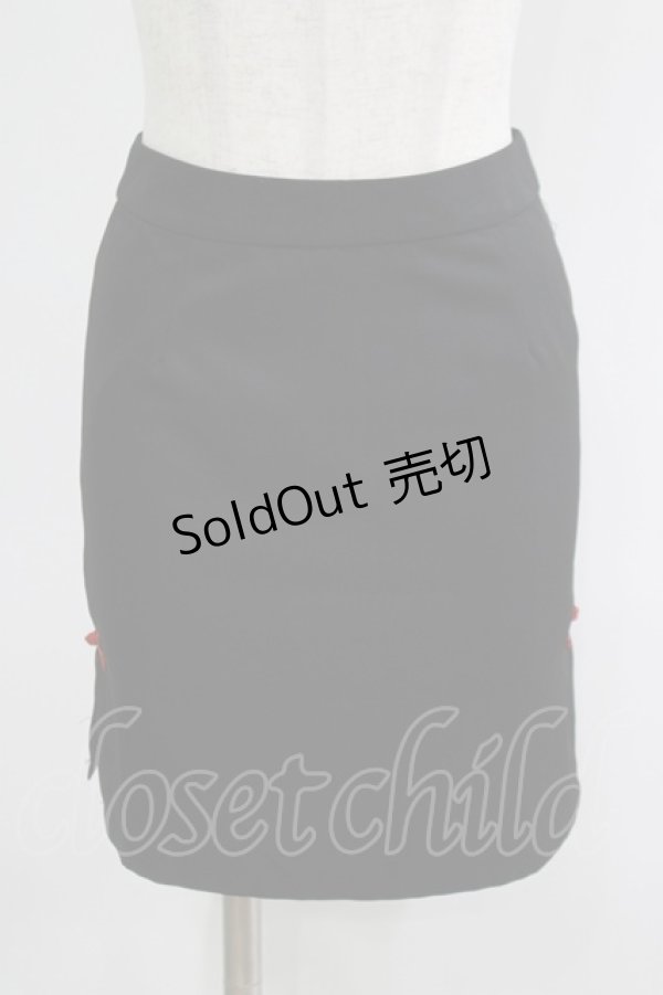 画像1: To Alice / チャイナボタンスカート S ブラック H-25-09-10-018-LO-SK-NS-ZH (1)