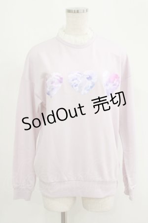 画像: Ank Rouge / ユニコーンハートプリントトップス M ラベンダー H-25-09-10-025-CA-TO-NS-ZH