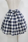 画像3: Ank Rouge / ブロックチェックスカート M ネイビー H-25-09-11-027-CA-SK-NS-ZH (3)