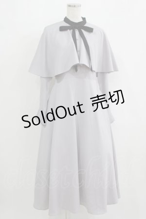 画像: Maison de FLEUR / マレフィセント/ワンピース Free グレー H-25-09-11-031-LO-OP-NS-ZH