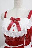 画像6: Angelic Pretty / Charmingロップイヤージャンパースカートセット Free レッド H-25-09-11-003-AP-OP-NS-ZH (6)