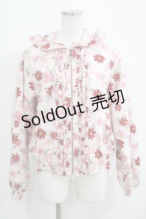 画像: PINK HOUSE / コスモスプリントフード付きブルゾン Free ピンク H-25-09-11-046-LO-JA-NS-ZH