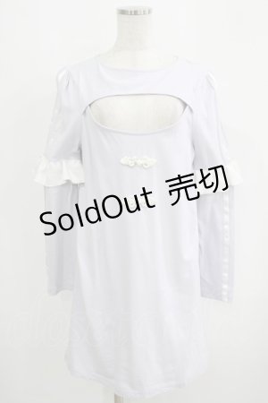 画像: Ank Rouge / チャイナジャージロンTe M ブルー H-25-09-11-049-CA-TO-NS-ZH