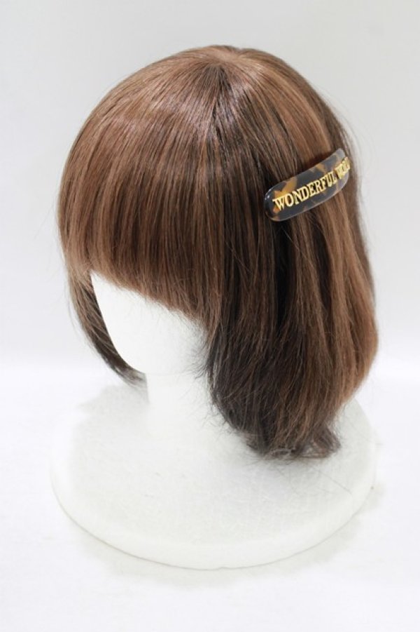 画像1: WONDERFUL WORLD / バレッタ   H-25-09-11-053-LO-AC-NS-ZH (1)