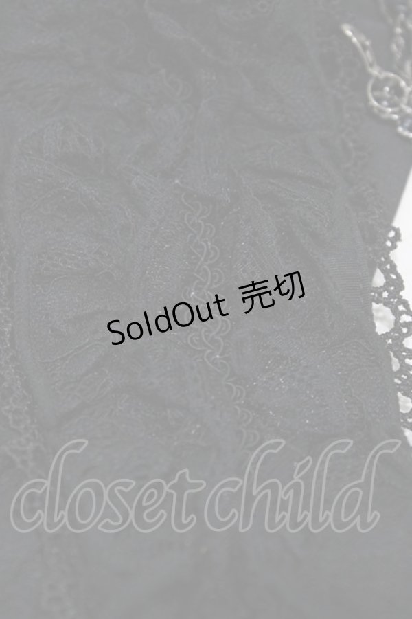 画像5: Ozz oneste / ヴェール付ボンネット  ブラック H-25-09-11-1002-OO-ZA-KB-ZH (5)