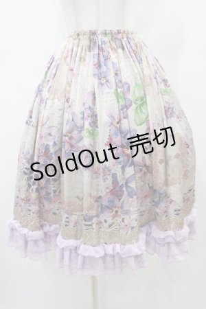 画像: Triple fortune / ヴィクトリアンヴァイオレットスカート   H-25-09-11-1029-EL-SK-KB-ZH