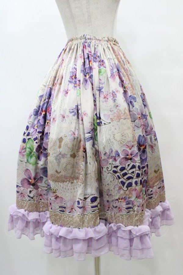 画像3: Triple fortune / ヴィクトリアンヴァイオレットスカート   H-25-09-11-1029-EL-SK-KB-ZH (3)