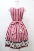 画像2: Shirley Temple / トランプアリスジャガードジャンパースカート 160 ピンク H-25-09-11-1033-ET-OP-KB-ZH (2)