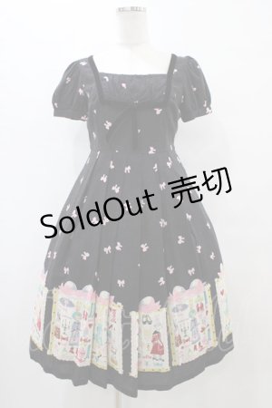 画像: Emily Temple cute / リボン＆ウサギワンピース  クロ H-25-09-11-1037-ET-OP-KB-ZH