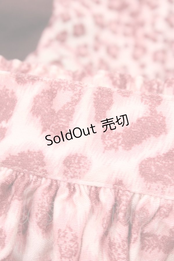 画像4: Shirley Temple / レオパードスカート 160 ピンク H-25-09-11-1042-ET-SK-KB-ZH (4)