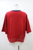 画像2: MILK / MILK Cherry Tee  レッド×ネイビー H-25-09-11-1053-ML-TO-KB-ZH (2)